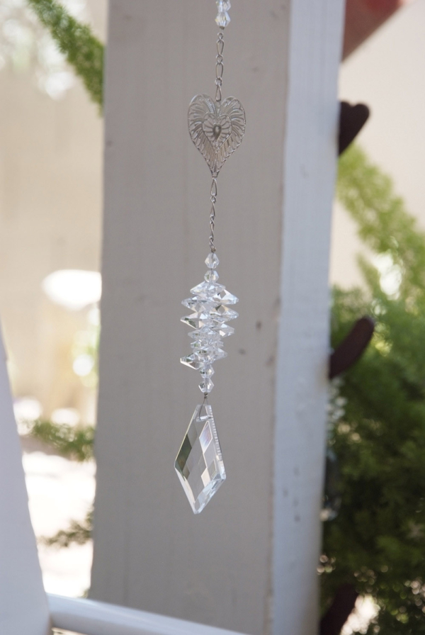 A diamond sun catcher