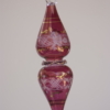 Red Color Cylindrical shape Egyptian glass hanging