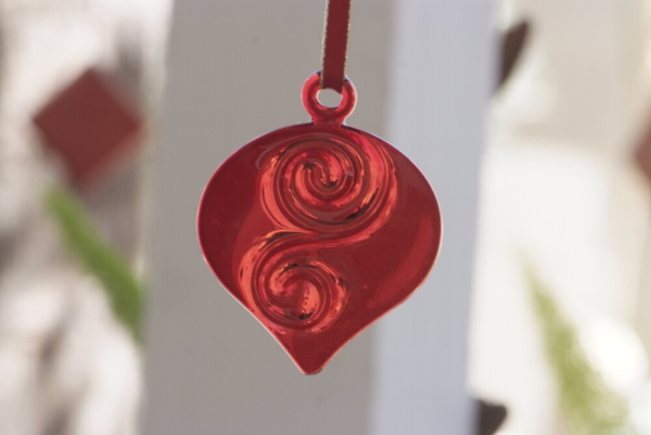 Red-cut Glass Crystal Hanging for house decoration