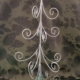 Aluminum Christmas tree shape Ornament Stand