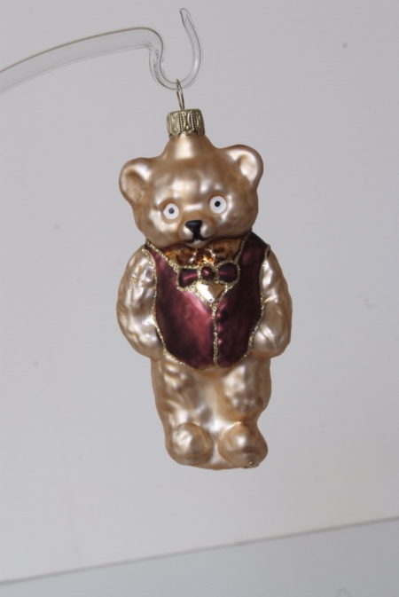 Metallic Brown Color Teddy Bear hanging for decoration