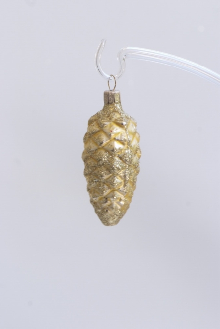 Mercury Glass Pine cone ornament for Christmas decoration